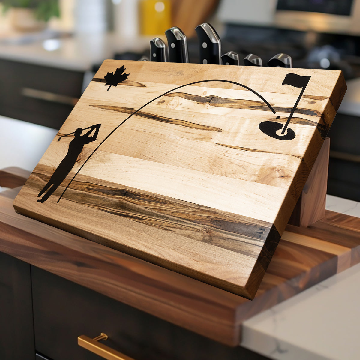 Hole in 1 - Cutting Board