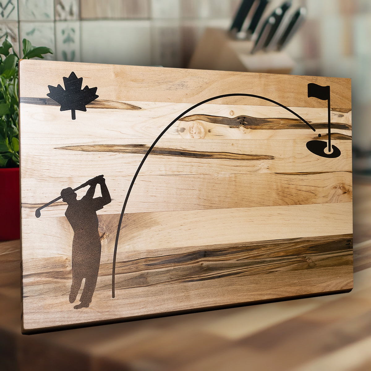 Hole in 1 - Cutting Board