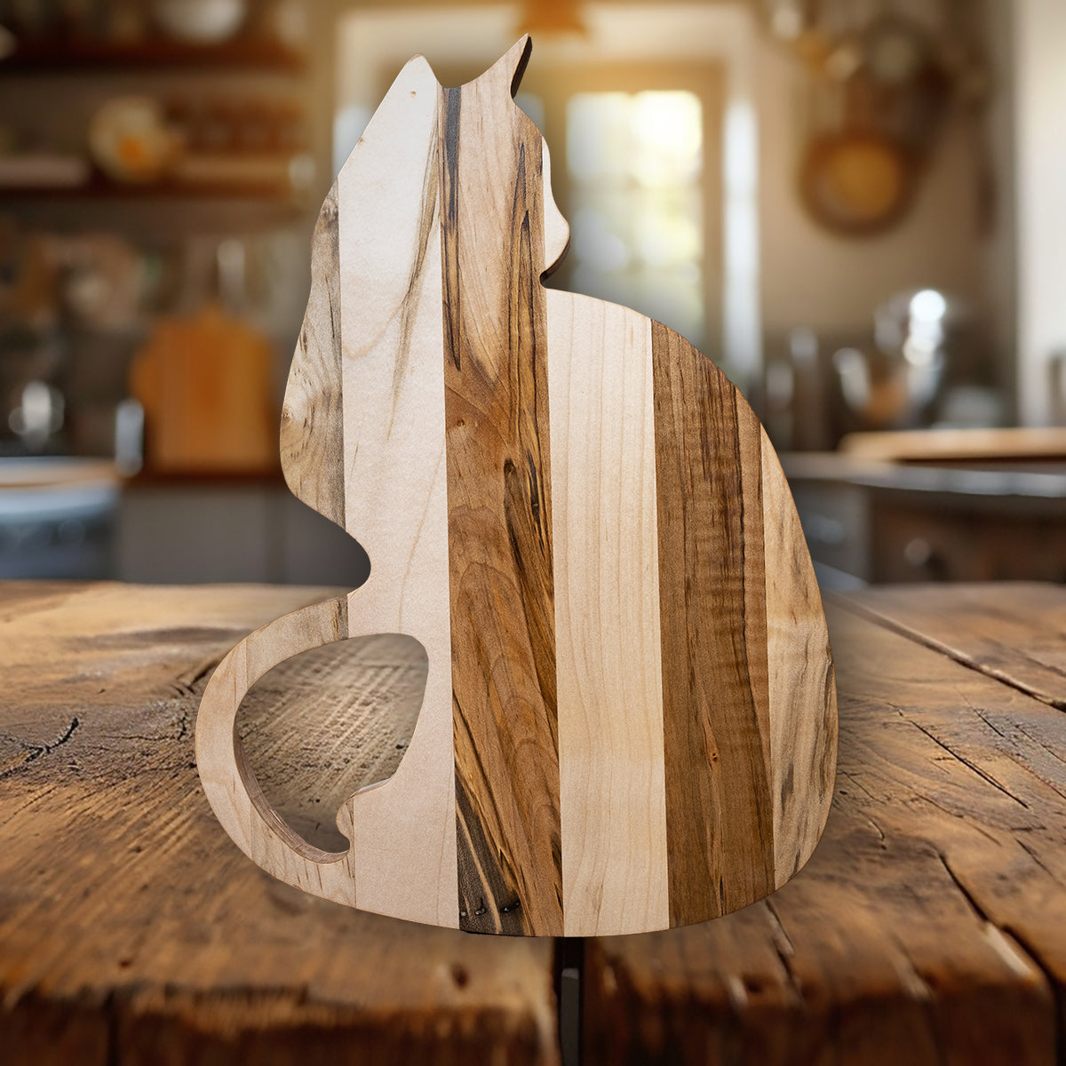 Cat Handled - Cutting Board/Serving Board