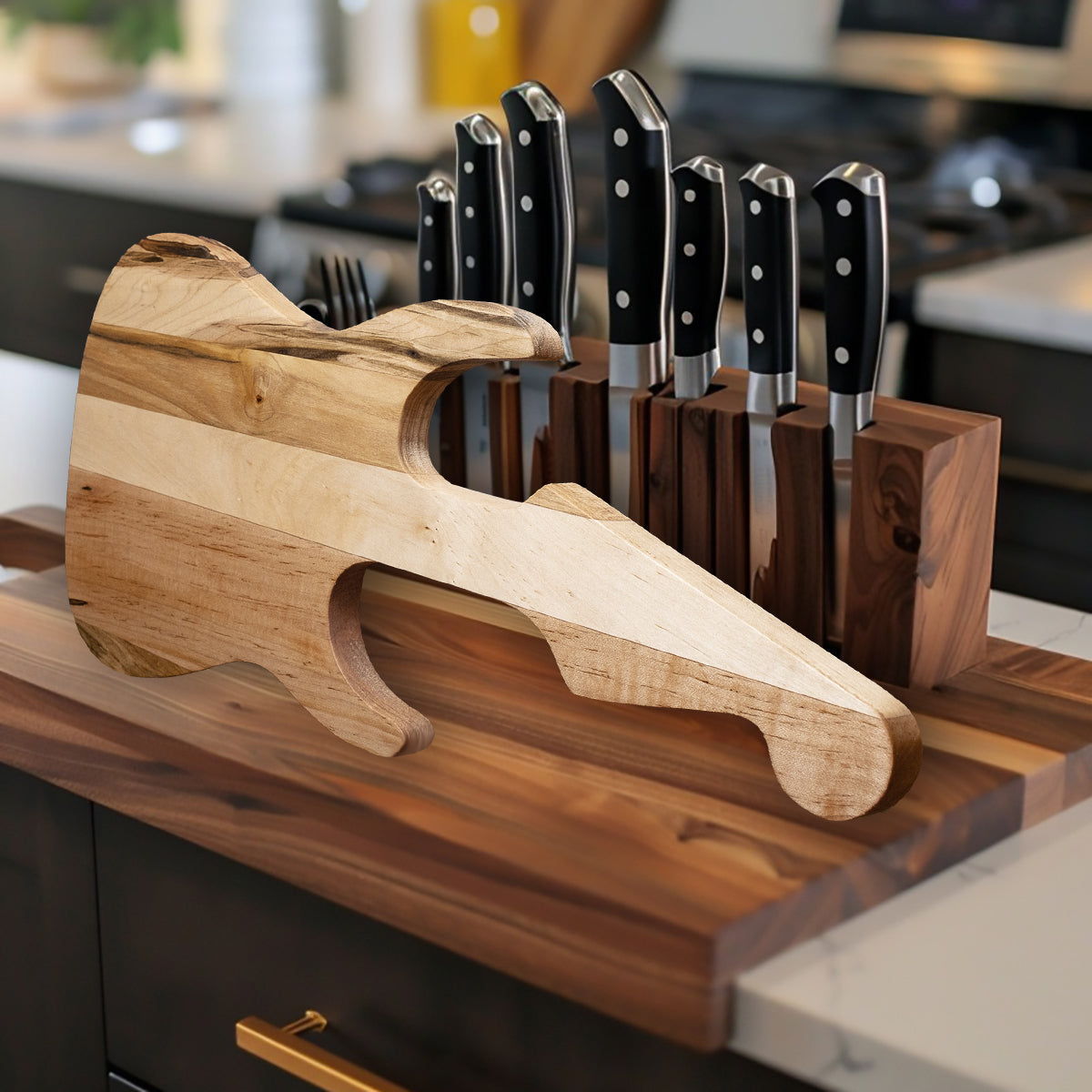 Strat Guitar - Cutting Board/Serving Board