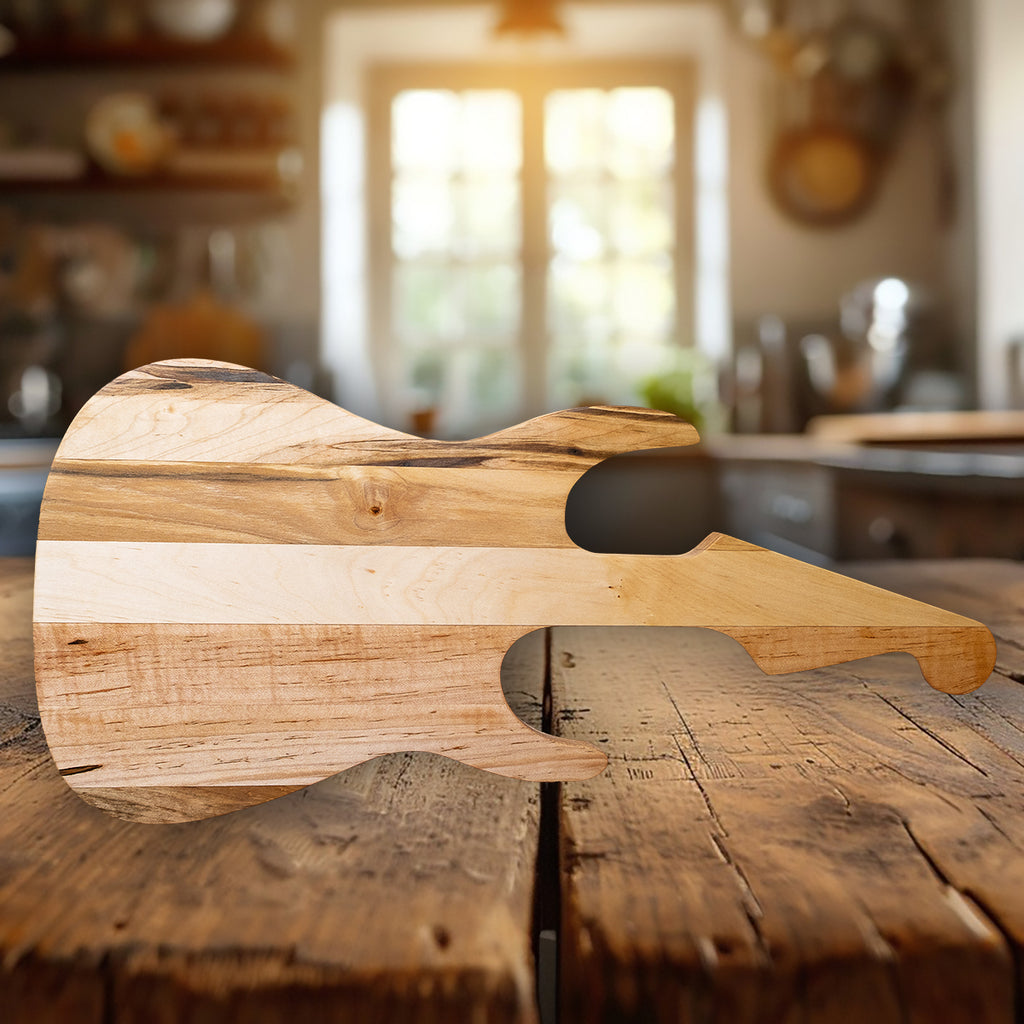 Strat Guitar - Cutting Board/Serving Board