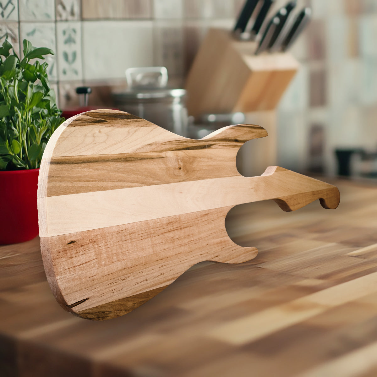 Strat Guitar - Cutting Board/Serving Board