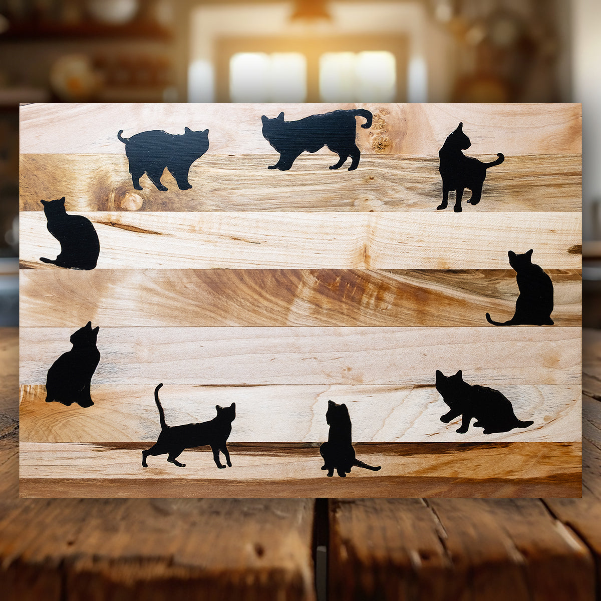 Feline Circle - Cutting Board