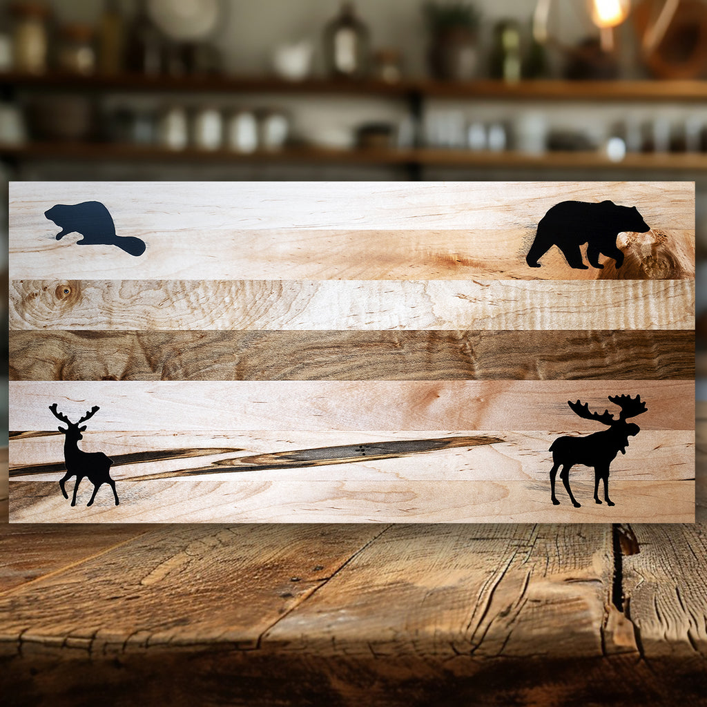 Canadian Wildlife - Cutting Board